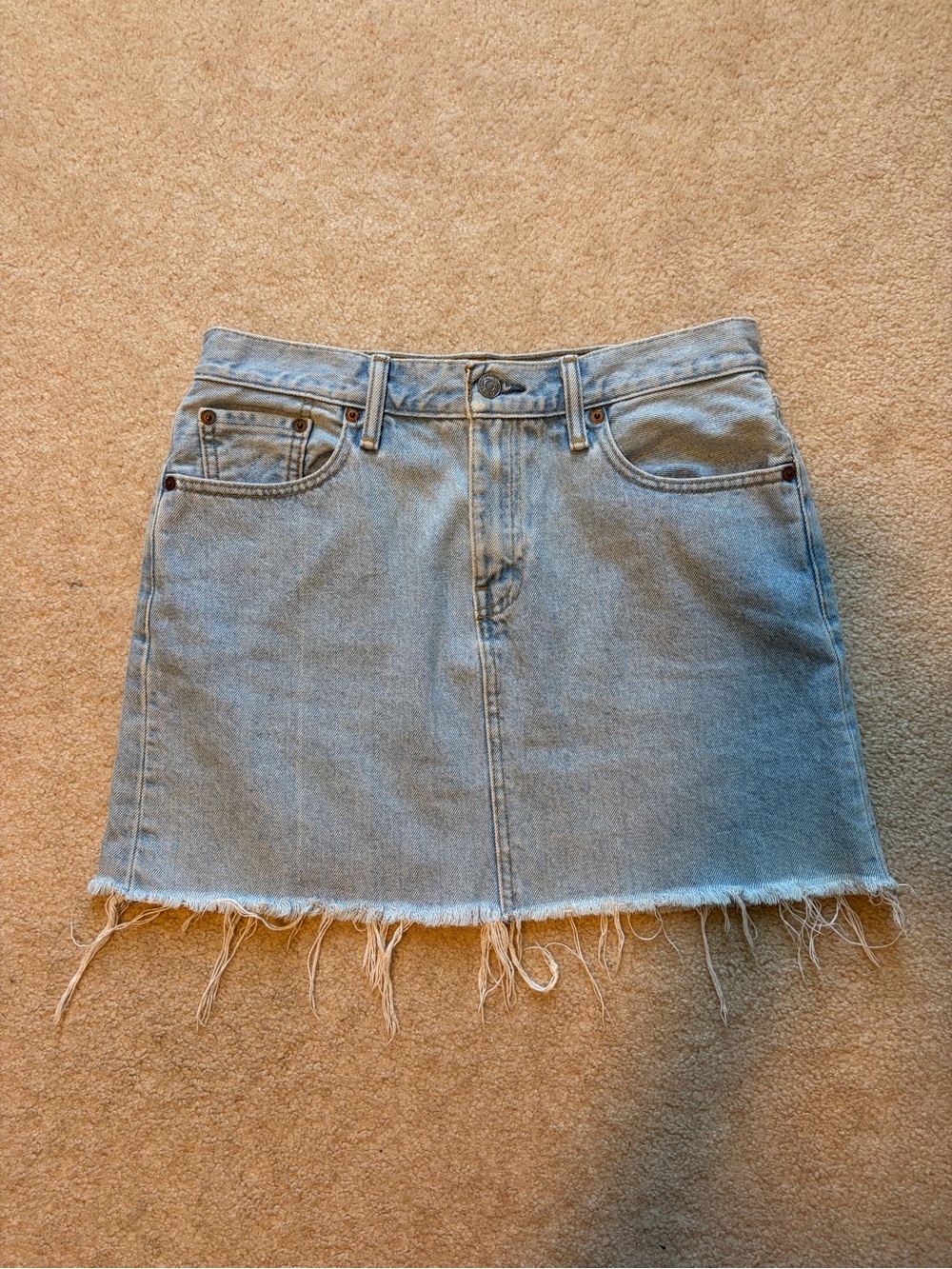 Levi’s vintage Light Blue Denim Mini Skirt